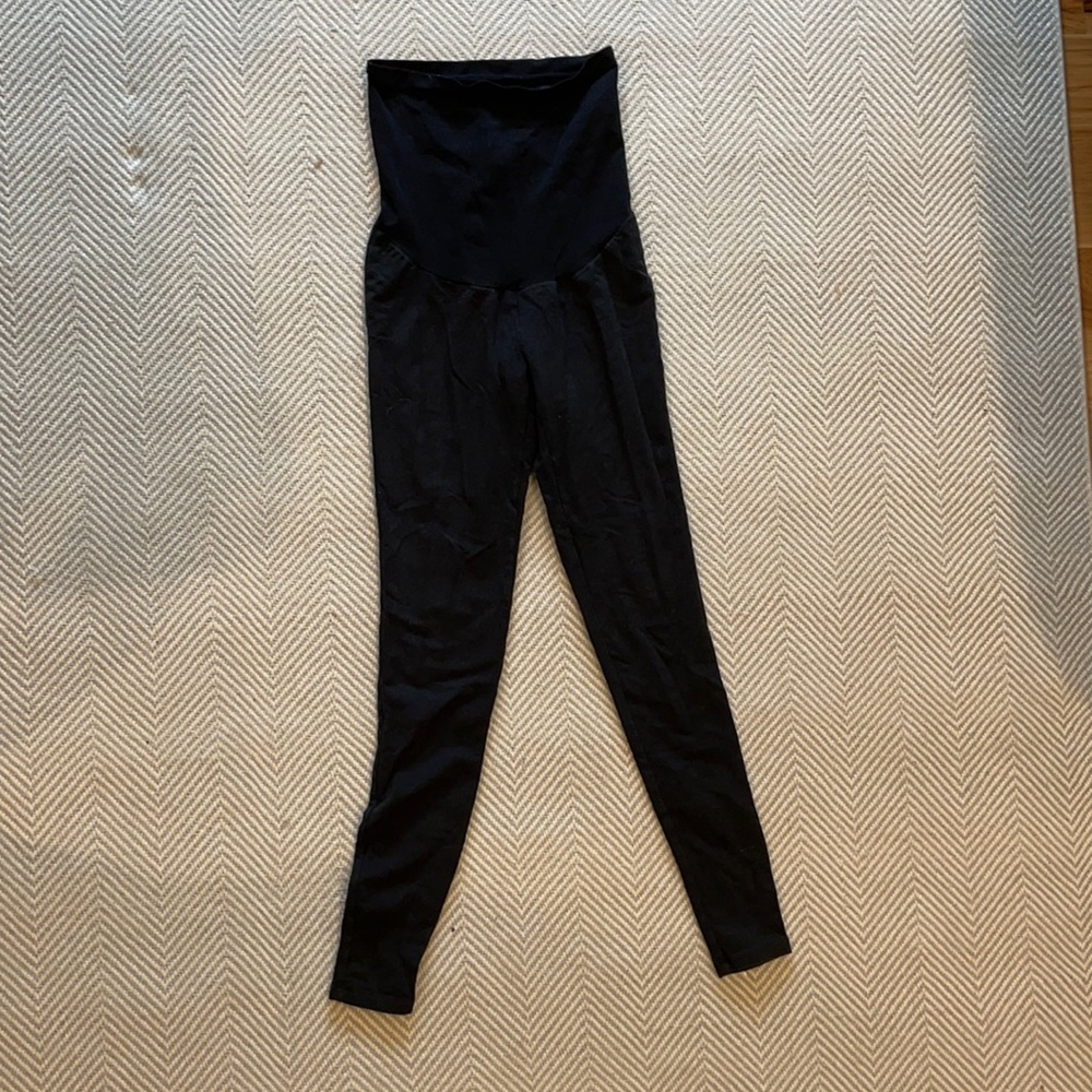 Pea In the Pod Black Maternity Leggings